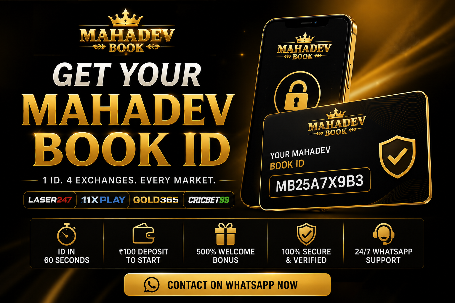 Get Mahadev Book ID