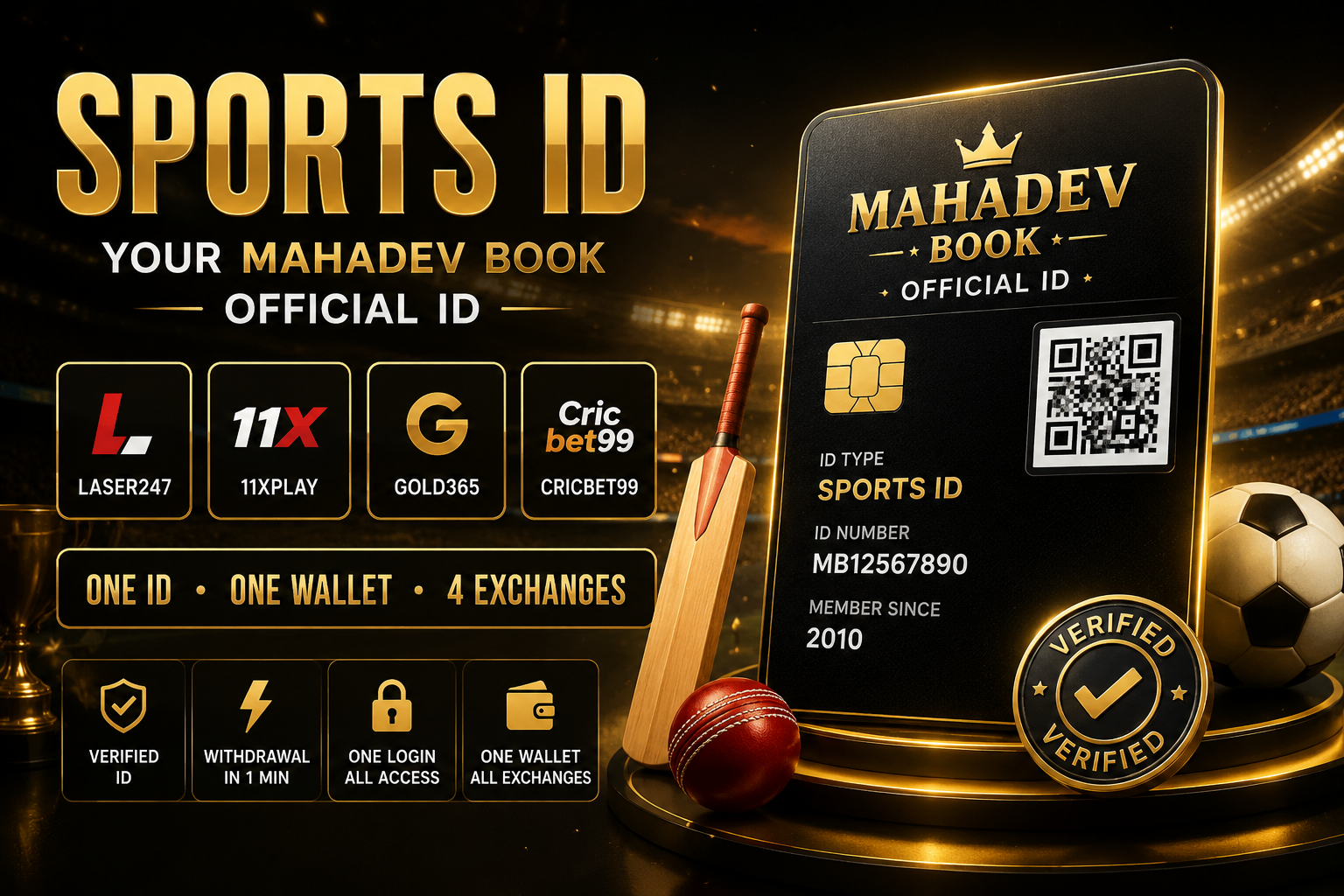 Mahadev Book Official ID