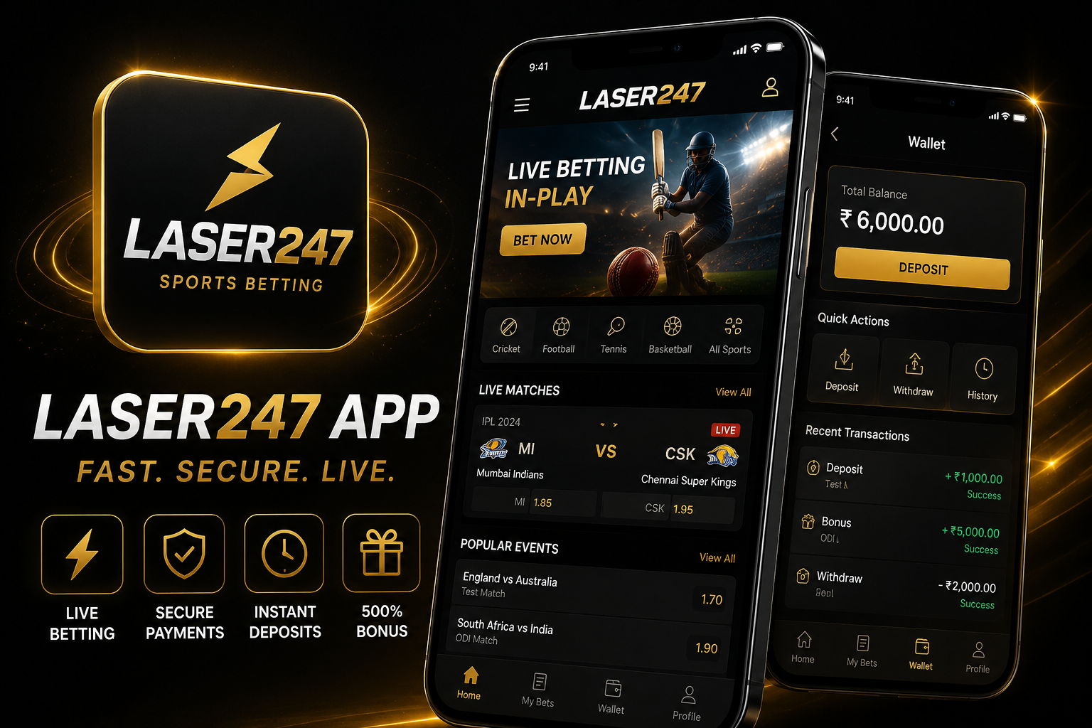 Laser247 App