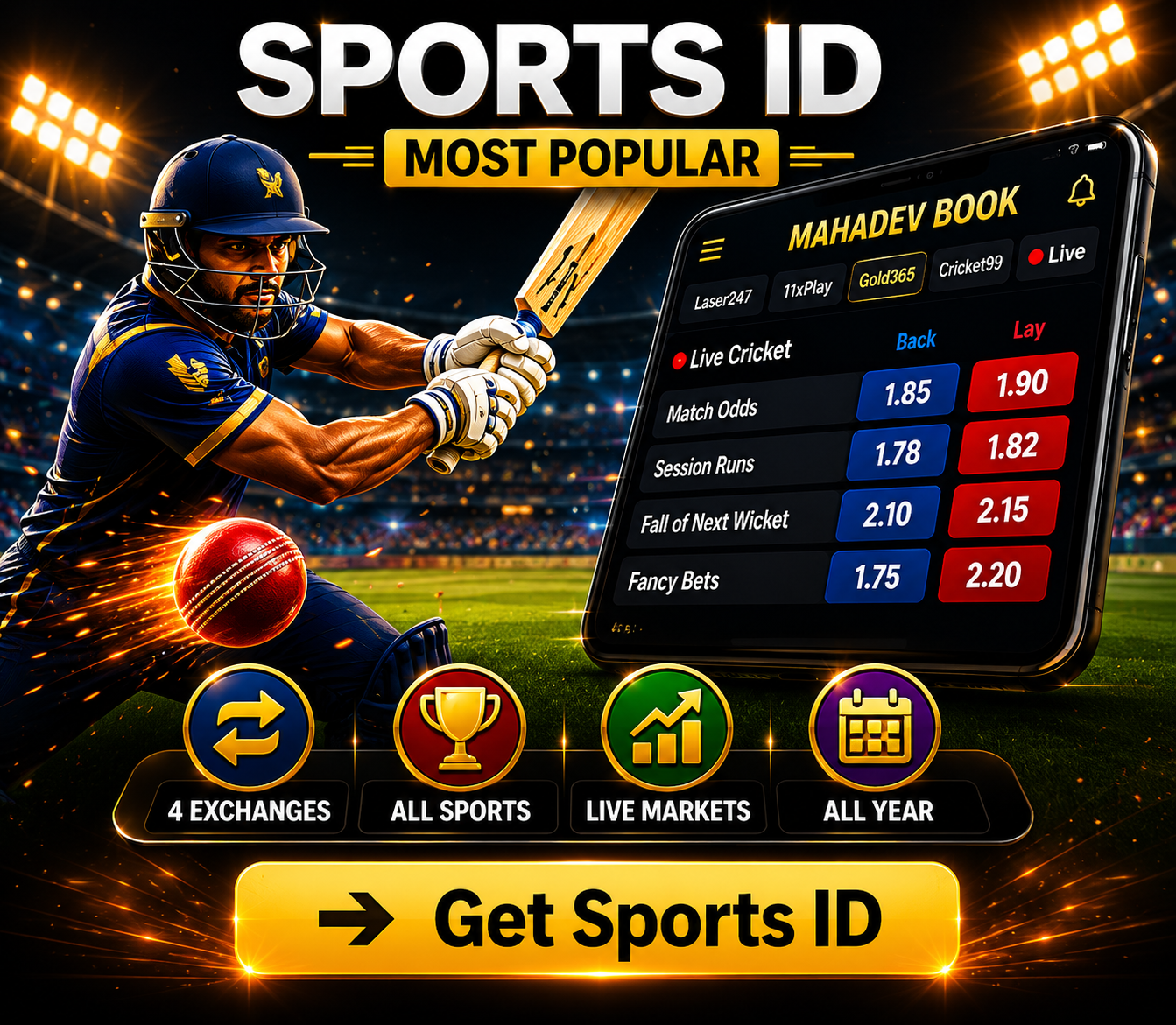 Sports ID Mahadev Book