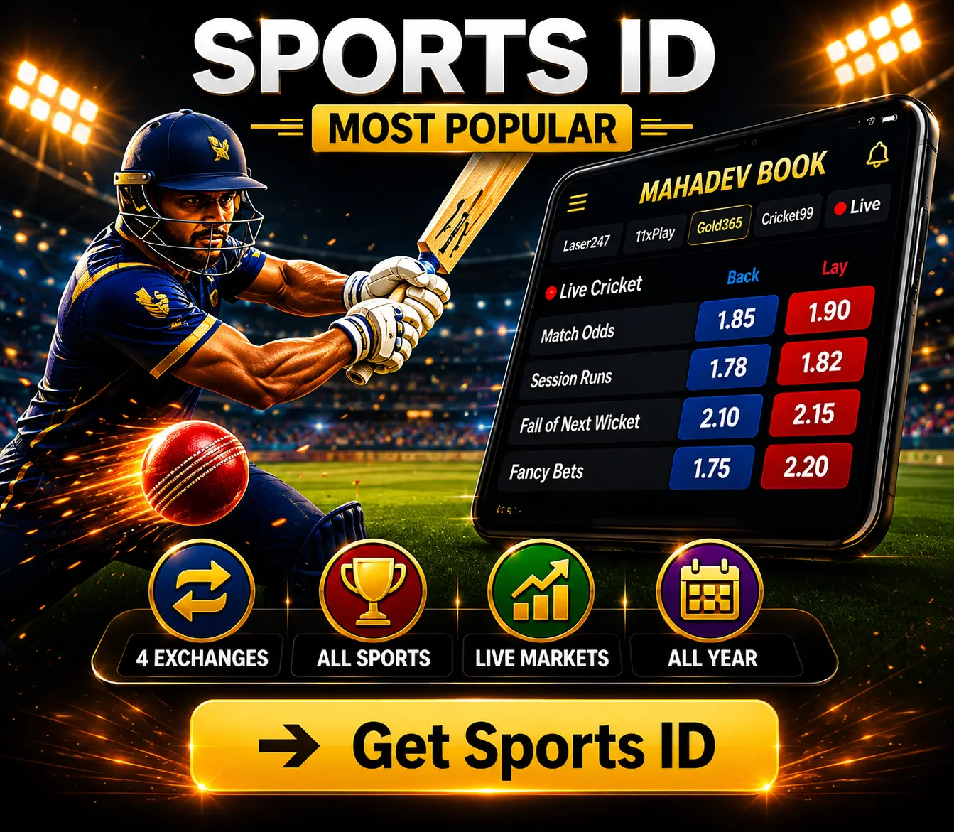 Sports ID Mahadev Book